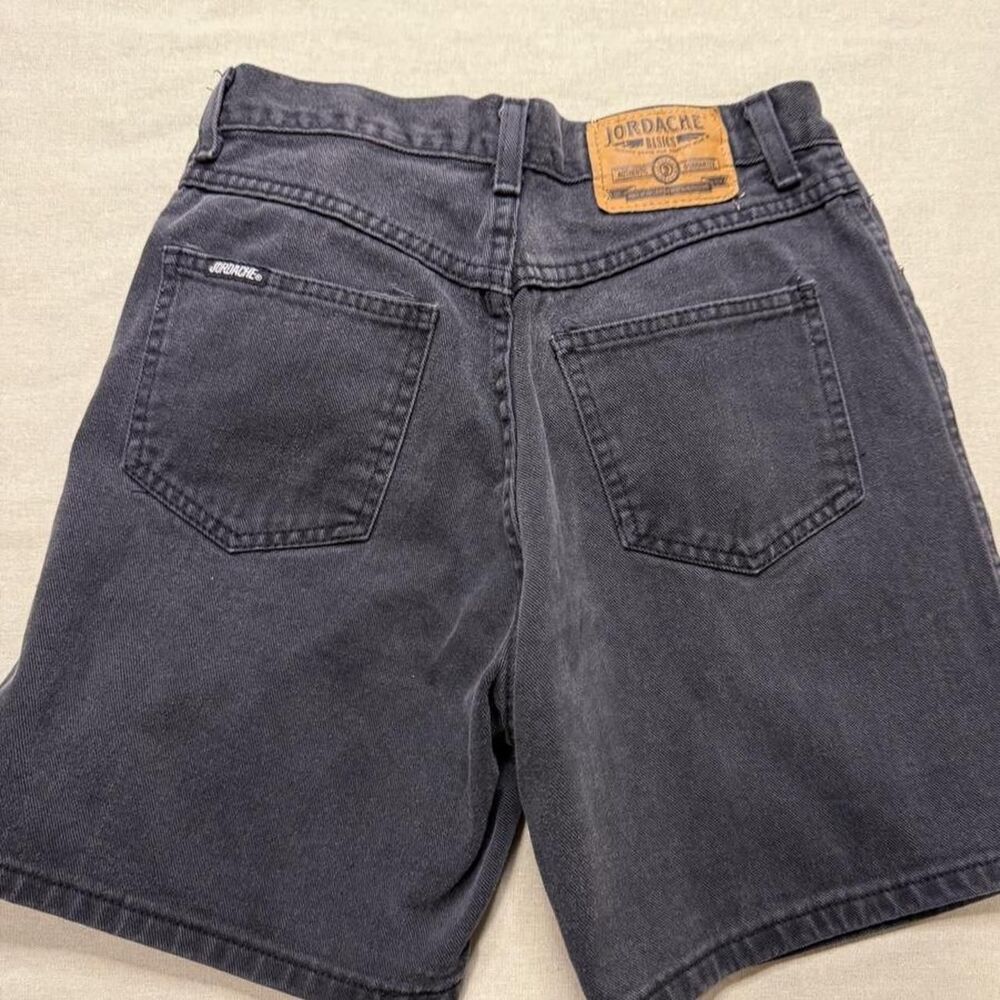 Jordache Women's Black and Grey Shorts